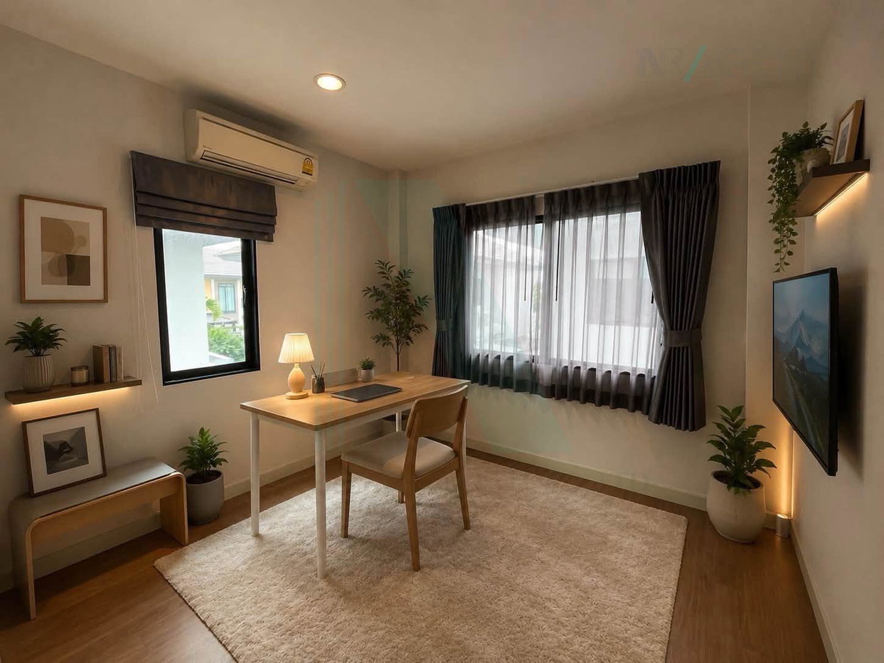 รูป 📌 ให้เช่าบ้านเดี่ยว 2 ชั้น ไลฟ์ บางกอก บูเลอวาร์ด รามอินทรา 65 4 ห้องนอน 3 ห้องน้ำ - รูปที่ 3/8