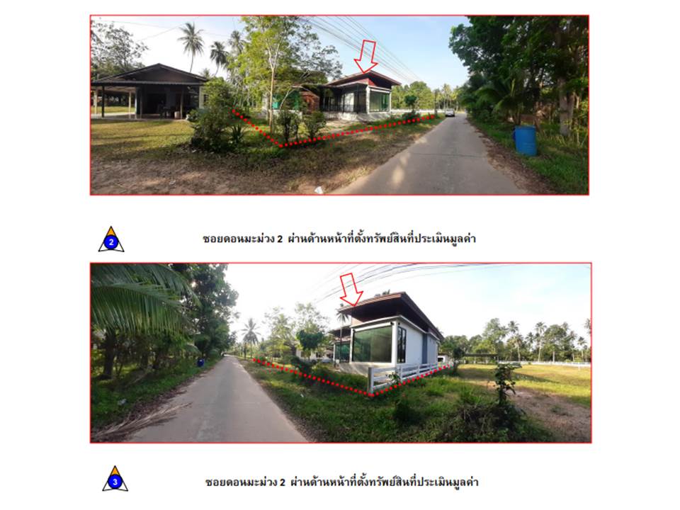 รูป ที่ดินพร้อมสิ่งปลูกสร้าง 316 ตร.วา เมืองชุมพร ชุมพร 2.9M - รูปที่ 3/5