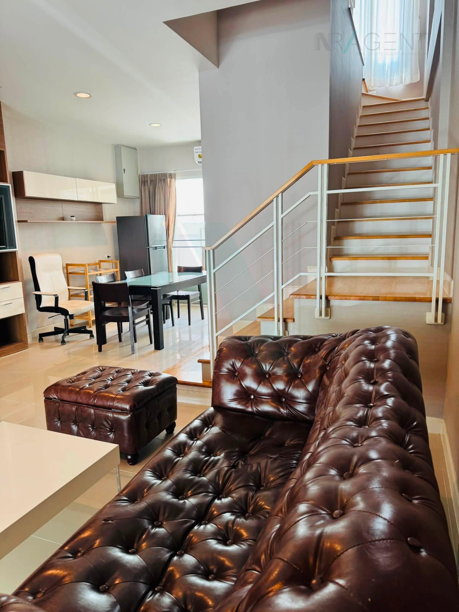 3-bed townhouse for sale, 170 sqm, 31.5 sq wah, Baan Klang Muang Urbanion Kaset - Nawamin 2