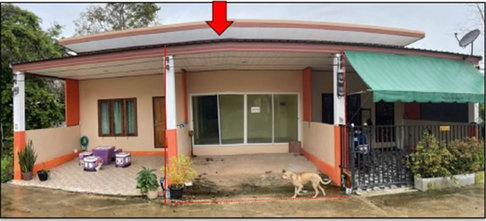 ที่ดินพร้อมสิ่งปลูกสร้าง 18.7 ตร.วา หลังสวน ชุมพร 975,000