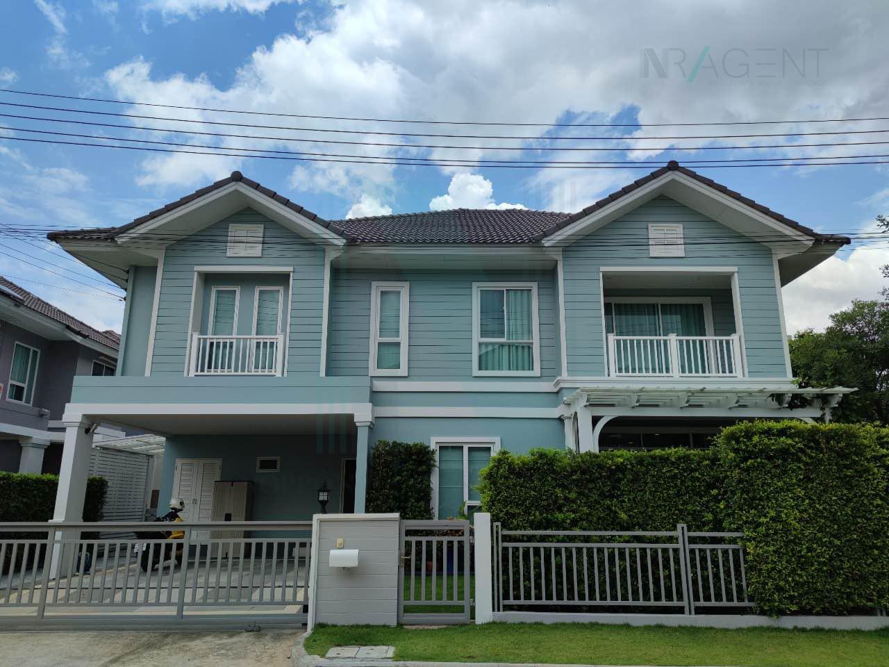 ขายบ้านเดี่ยว 4 ห้องนอน 302 ตร.ม. 86 ตร.ว. บุราสิริ ปัญญาอินทรา