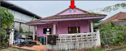 ที่ดินพร้อมสิ่งปลูกสร้าง 47 ตร.วา บ้านสวนกิตติยา 2 หลังสวน ชุมพร 1.2M
