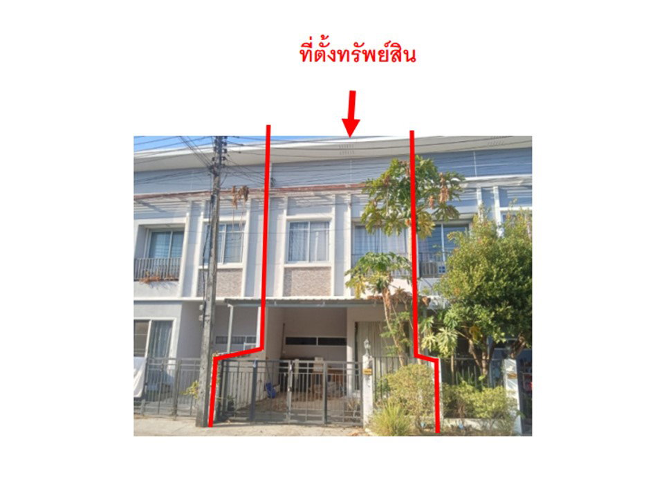 รูป ที่ดินพร้อมสิ่งปลูกสร้าง 17.6 ตร.วา เมโทรทาวน์ 3 ห้วยวังนอง เมืองอุบลราชธานี อุบลราชธานี 1.4M - รูปที่ 1/6