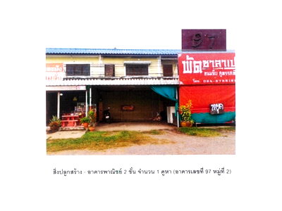 Shophouses for sale Phichit : SHOP HOUSE 12 Sq.w. Dong Charoen Phichit for 1.1M