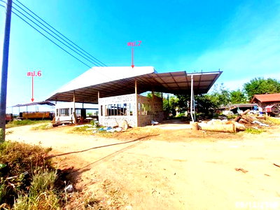 โรงงาน สุพรรณบุรี : โกดัง 2800 ตร.วา สองพี่น้อง สุพรรณบุรี 6.4M