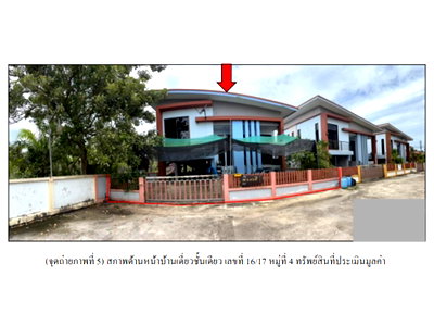 ที่ดิน ไชยา สุราษฎร์ธานี : ที่ดินพร้อมสิ่งปลูกสร้าง 56.1 ตร.วา รุ่งเรืองธานี ไชยา สุราษฎร์ธานี 1.6M