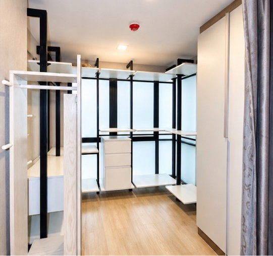รูป T302 ให้เช่าคอนโด Atmoz Lardprao71 (แอทโมซ ลาดพร้าว71) ทำเลดี ห้องมุม มีWalk-in Closet ห้องสวย เฟอร์ครบ มีเครื่องซักผ้า - รูปที่ 9/12