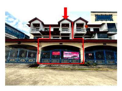 TOWN HOUSE 25.4 Sq.w. Hat Yai Songkhla for 2.2M