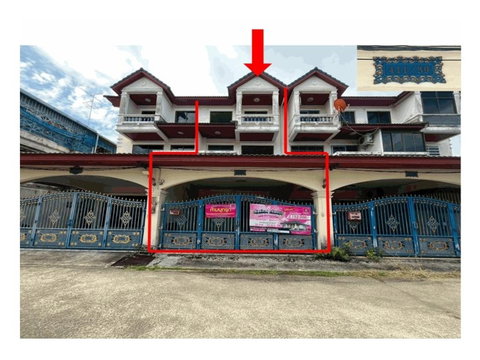 TOWN HOUSE 25.4 Sq.w. Hat Yai Songkhla for 2.2M