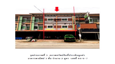 Shophouses for sale Nong Khae Industrial Estate  : SHOP HOUSE 65.3 Sq.w. Nong Khae Saraburi for 7.5M