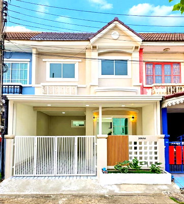 ทาวน์โฮม แม็คโคร บางบัวทอง : MEE.  บ้านสวย 4 ห้องนอน  #หมู่บ้านบุศรินทร์ บ้านกล้วย–ไทรน้อย  บางบัวทอง  ใกล้เซ็นทรัล เวสเกต