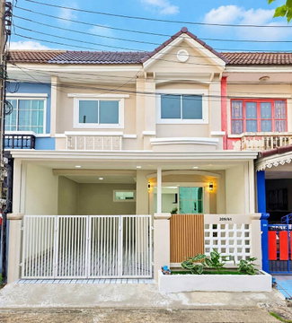 MEE.  บ้านสวย 4 ห้องนอน  #หมู่บ้านบุศรินทร์ บ้านกล้วย–ไทรน้อย  บางบัวทอง  ใกล้เซ็นทรัล เวสเกต