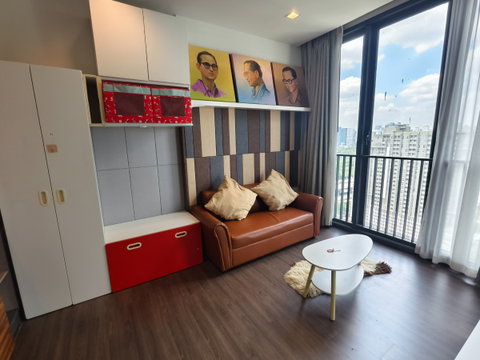 For rent The Line Asoke-ratchada 🔥🔅 1bed 35 sq.m. Walk in closet 20,000