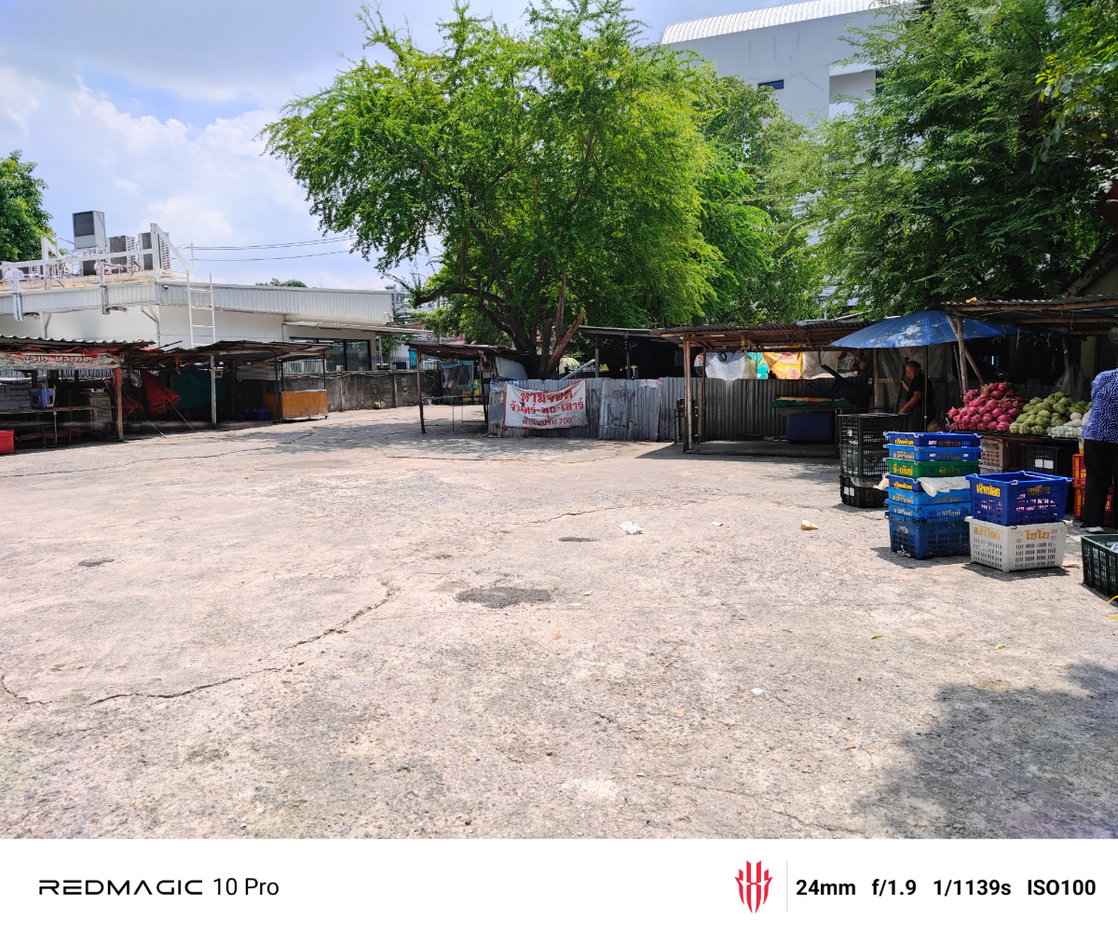 รูป  ที่ดินเปล่าด้านหลังสถานีบริการน้ำมัน พื้นที่ประมาณ 600 ตร.ม. - รูปที่ 5/9