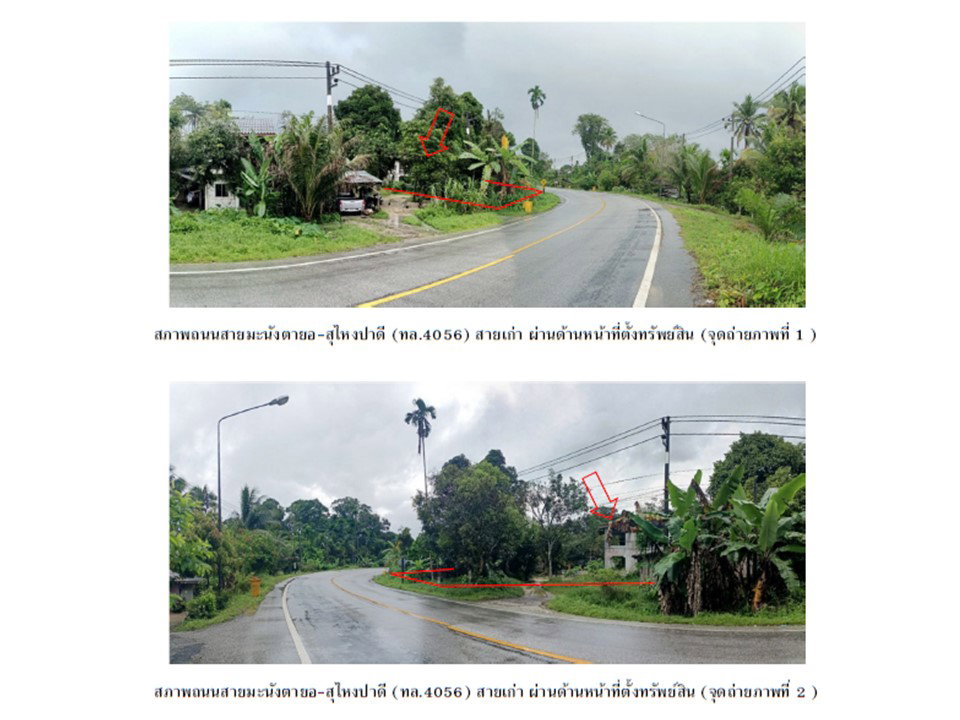 รูป ที่ดินพร้อมสิ่งปลูกสร้าง 92.2 ตร.วา สุไหงปาดี นราธิวาส 456,000 - รูปที่ 2/4