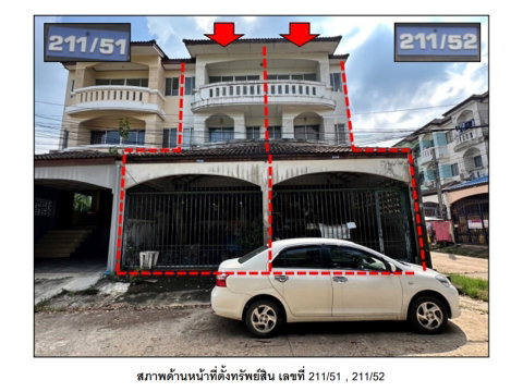 ที่ดินพร้อมสิ่งปลูกสร้าง 49 ตร.วา ริมนํ้า-นนท์นที บางบัวทอง นนทบุรี 2.2M