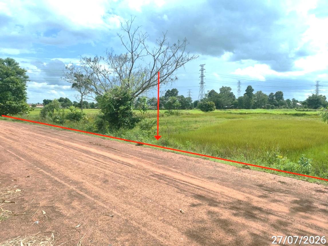 รูป ที่ดินว่างเปล่า 1581 ตร.วา เมืองร้อยเอ็ด ร้อยเอ็ด 1.2M - รูปที่ 7/15