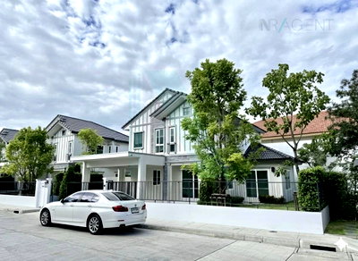 เช่าบ้านเดี่ยว สมุทรปราการ : 📌 ให้เช่าบ้านเดี่ยว 2 ชั้น วิลลาจจิโอ 3 ศรีนครินทร์ - บางนา 4 ห้องนอน 3 ห้องน้ำ