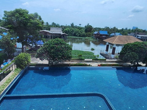 ✨️บ้านเดี่ยวหลังมุมน้ำไม่ท่วมPerfect place พระราม5-ราชพฤษ์หลังใหญ่สุดในโครงการ