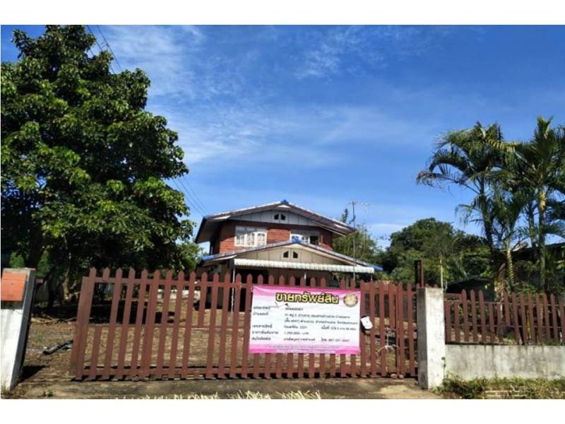 รูป ที่ดินพร้อมสิ่งปลูกสร้าง 286 ตร.วา บ้านม่วง สกลนคร 875,000 - รูปที่ 1/5