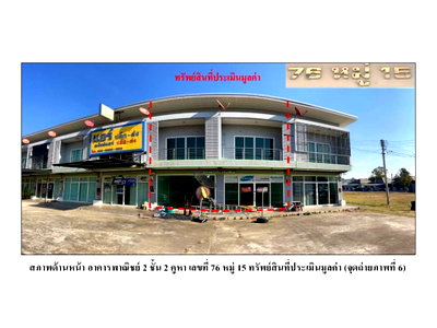 Shophouses for sale Yasothon : SHOP HOUSE 50.1 Sq.w. Sai Mun Yasothon for 3.4M