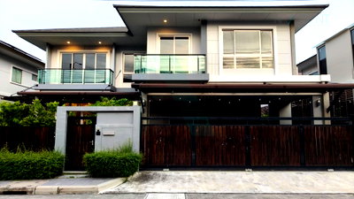 เช่าบ้านเดี่ยว นนทบุรี : 📌 ให้เช่าบ้านเดี่ยว 2 ชั้น เดอะ ปาล์ม แจ้งวัฒนะ-ชัยพฤกษ์ 4 ห้องนอน 4 ห้องน้ำ
