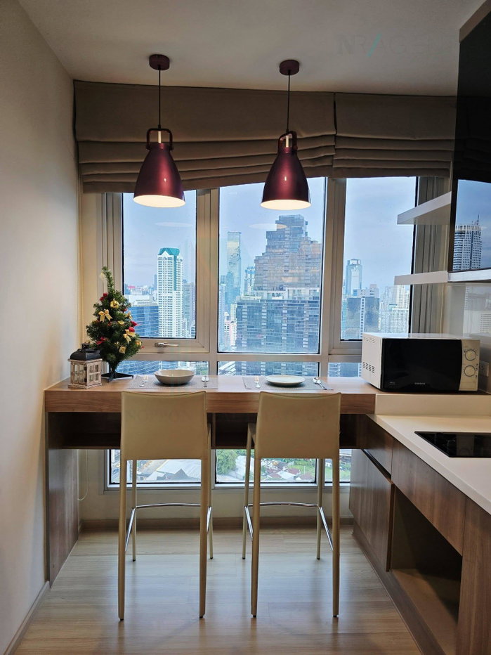 รูป ให้เช่าคอนโด ริทึ่ม สาทร อาคาร S ชั้น 34 1 ห้องนอน ขนาด 35.00 ตรม ใกล้ สะพานตากสิน - รูปที่ 5/8