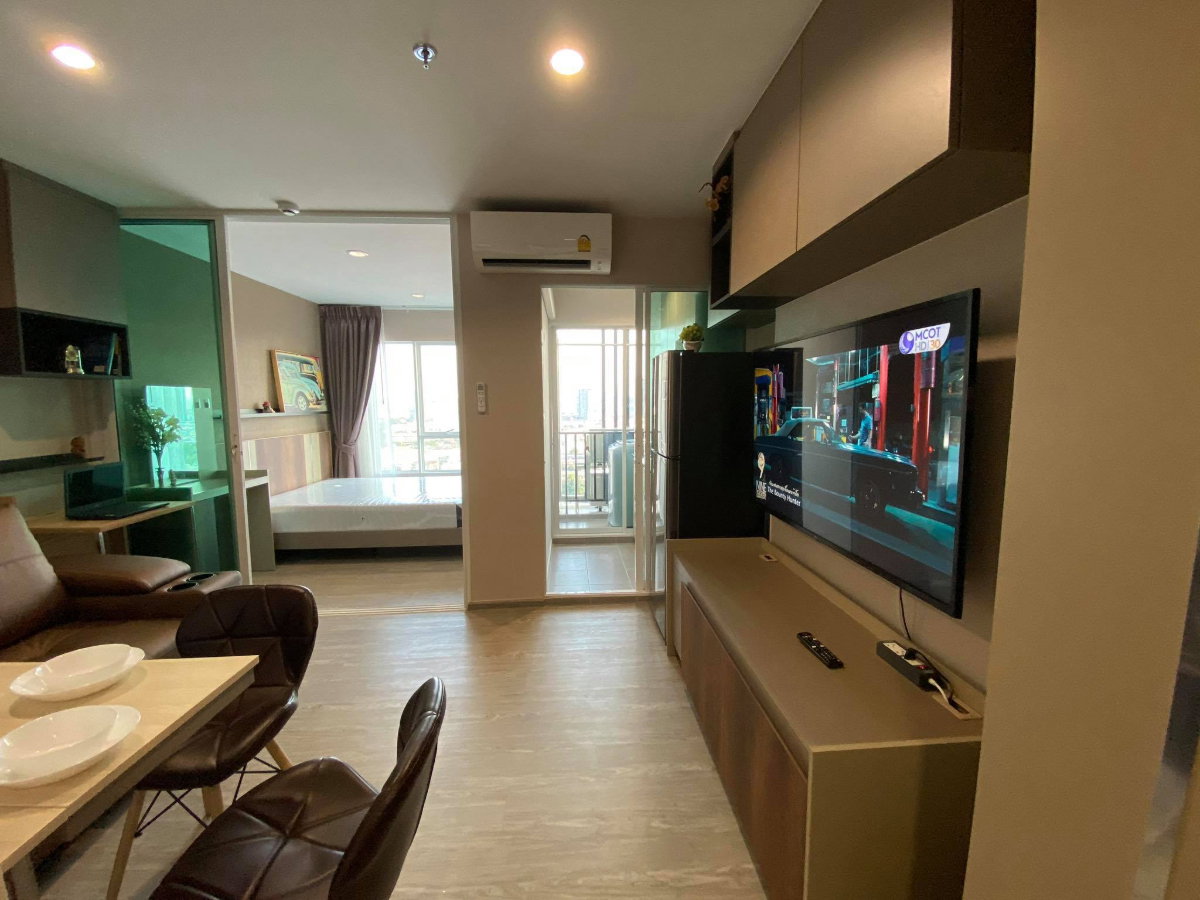 รูป รีเจ้นท์โฮมบางซ่อน เฟส 28  ตึก A ชั้น 22 ทิศใต้ วิวโล่ง +เครื่องซักผ้า+โซฟาเบด+digital doorlock ฯลฯ เดินใกล้สุด ไม่ติดลิฟท์ ไม่ติดห้องขยะ - รูปที่ 5/17