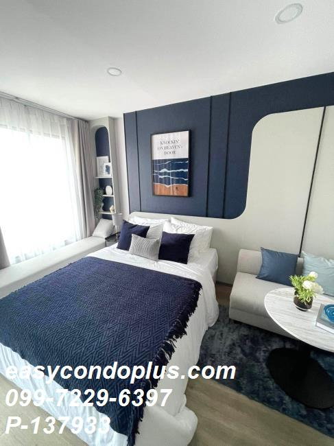 picture  💥 [ 𝐏-𝟏𝟑𝟕𝟗𝟑𝟑 ] FOR RENT : SOHO Bangkok Ratchada Simplex layout! near MRT Huai Khwang 𝟐𝟒,𝟎𝟎𝟎 THB/mo. | Line @easycondoplus | 099-229-6397 - 3/7