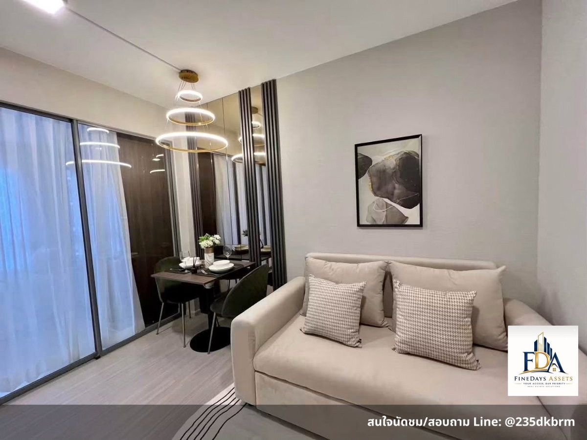 รูป FD-084796🏙️ ให้เช่า | Quintara Phume Sukhumvit 39  ✨ 1 ห้องนอน | 31 ตร.ม. | ชั้น 7 อาคาร B 💰 21,000 บาท/เดือน - รูปที่ 5/5