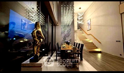 Condos for rent : 310 Sqm 4-BR The Esse At Singha Complex 100m To MRT Phetchaburi (ID 3006092)