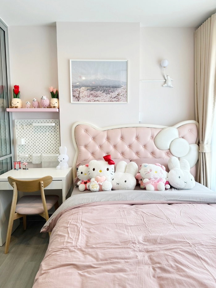 รูป ให้เช่า The president จรัญ-ไฟฉาย 29.2 ตรม Style Japanese cute luxury pink สุดน่ารัก - รูปที่ 5/29