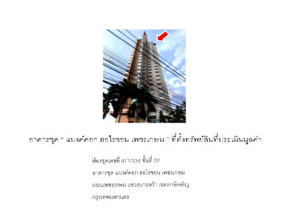 Condos for sale : CONDO 30.6 Sq.m. Phasi Charoen Bangkok for 1.8M