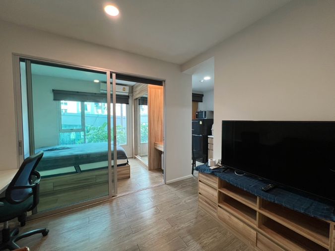 1-bed condo for rent, 28 sqm, Happy Condo Donmuang The Terminal