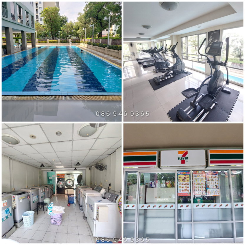 รูป ลุมพินี คอนโดทาวน์ บดินทรเดชา / ห้องนอนแยก / มีเครื่องซักผ้า - รูปที่ 15/15