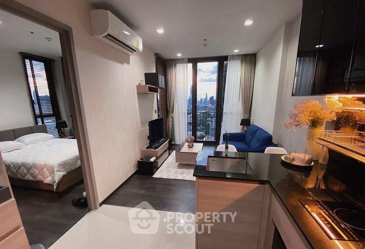 picture 28th-Floor 1-BR At The Line Asoke - Ratchada, 300m To MRT Phra Ram 9 (ID 2376893) - 1/5