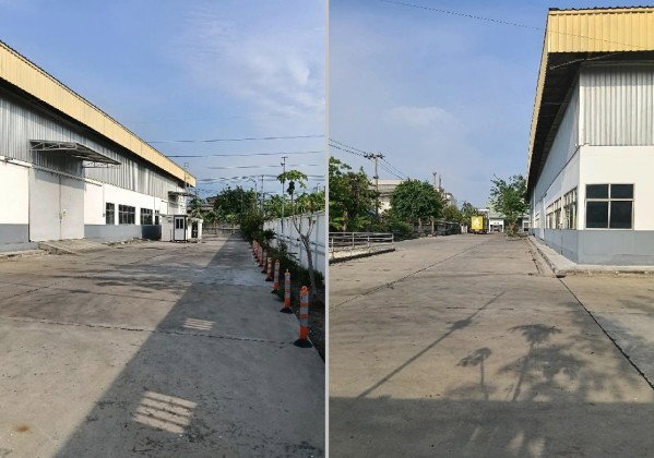 รูป ให้เช่าโรงงาน โกดัง / อยู่ในนิคมอุตสาหกรรมบางชัน มีนบุรี /  ซอยเสรีไทย 54 / มีพื้นที่ 960 ตารางเมตร และ 1200 ตารางเมตร / รถเทรลเลอร์ เข้าออกได้ - รูปที่ 15/17