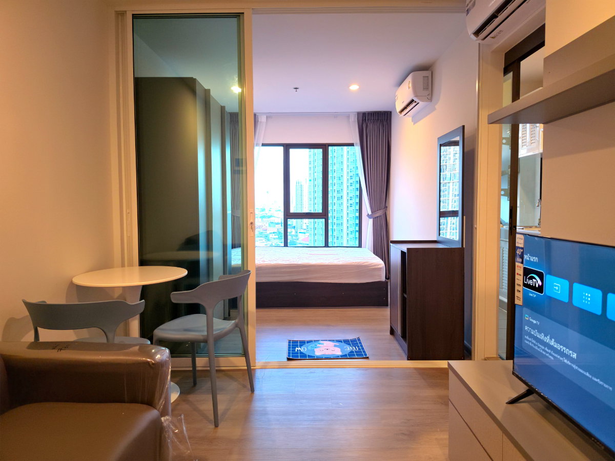 รูป อาคาร A**ห้องใหม่มือ 1 แต่งเสร็จ ให้เช่าเลยครับ วิวสวยมากๆ** Regent Home วุฒากาศ ทำเล BTS วุฒากาศเพียง 300 เมตร พร้อมอยู่ มีเครื่องซักผ้า!! - รูปที่ 36/51