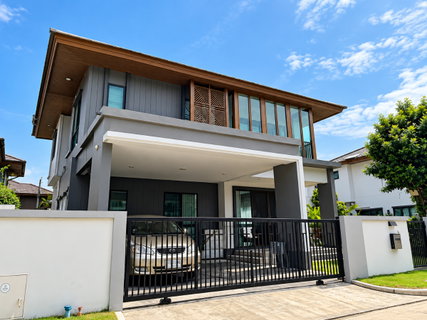 รูปภาพ ให้เช่าบ้านเดี่ยว 2 ชั้น บุราสิริ พัฒนาการ  บ้านไซส์ใหญ่ ติดสวนและ Clubhouse เลี้ยงสัตว์ได้