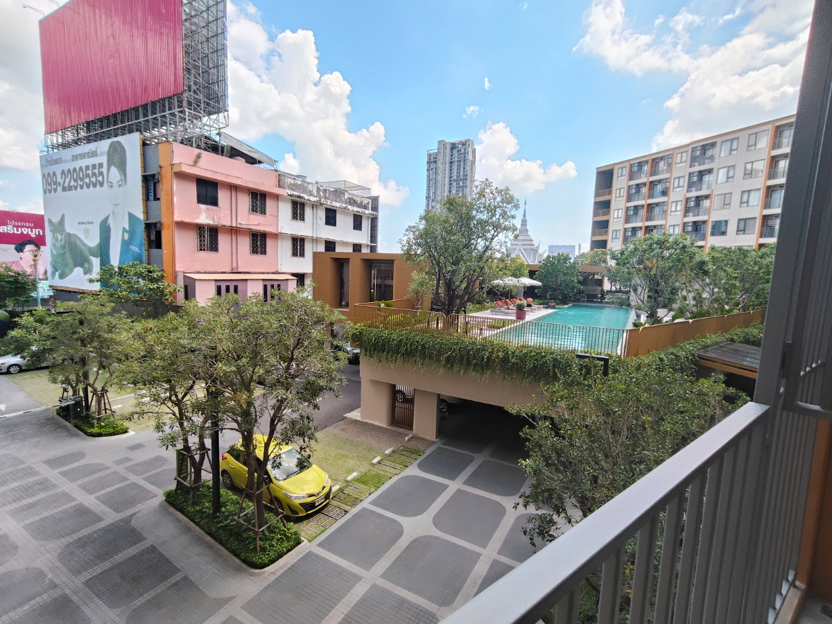 รูป K2139 ให้เช่า The Base Srichan Khonkaen วิวสระว่ายน้ำ #ห้องมุม 📍ขนาด 31 ตรม .ตึก A ชั้น 3 - รูปที่ 20/22
