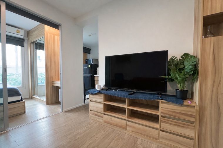 1-bed condo for rent, 28 sqm, Happy Condo Donmuang The Terminal