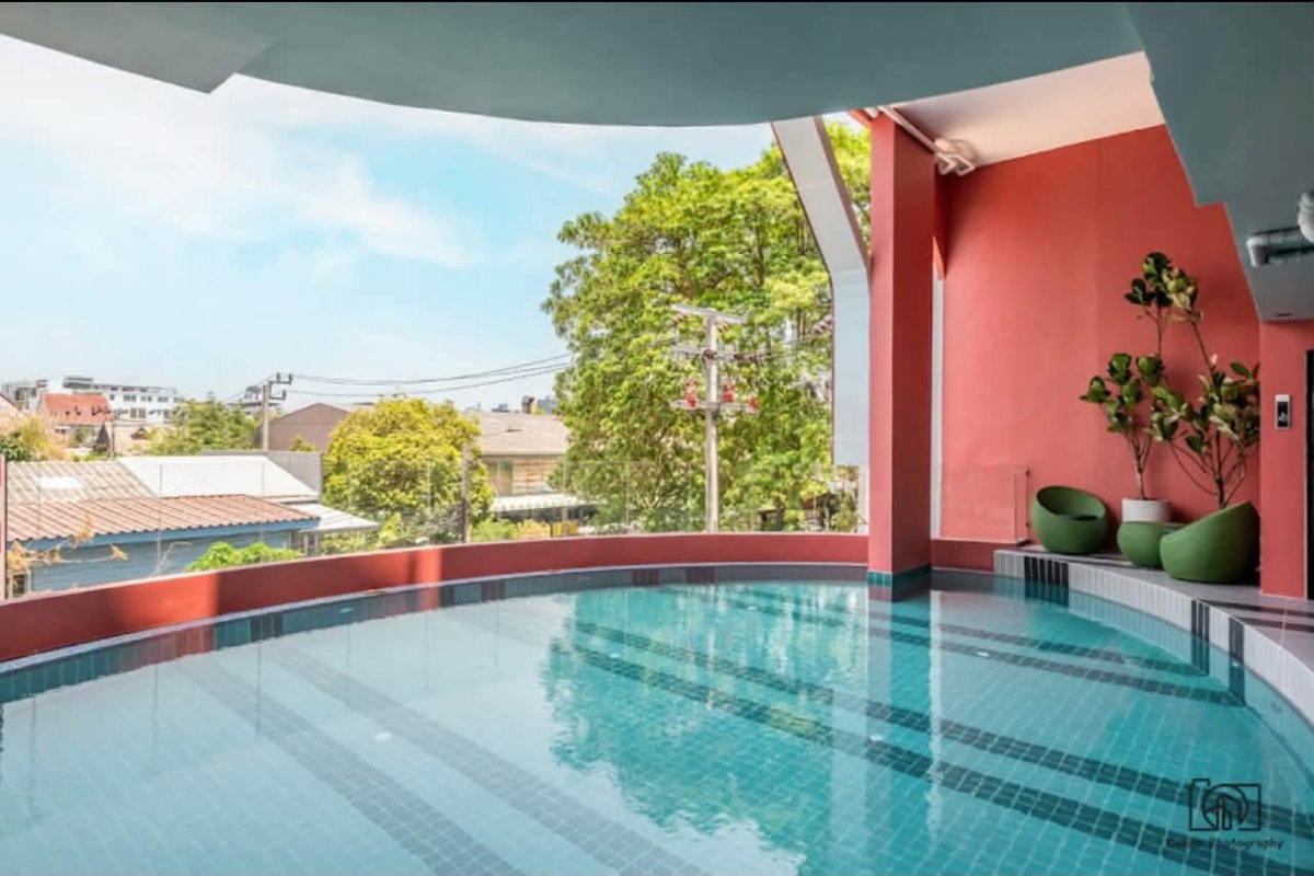 รูป CYBIQ Ratchada 32 | 10,000 บ./เดือน | 25 ตร.ม. ชั้น 4 - รูปที่ 6/8