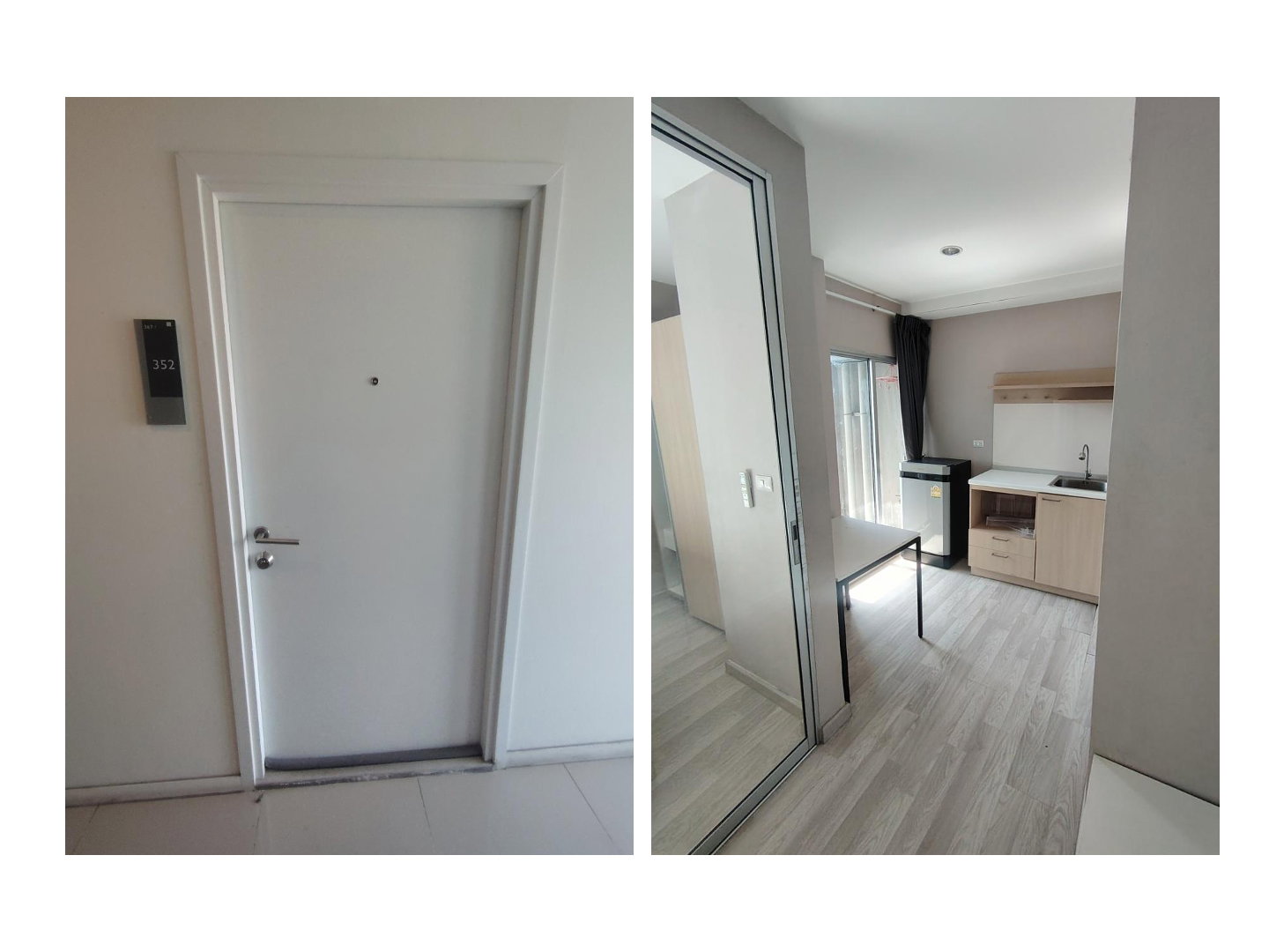 Studio condo for sale, 22.8 sqm, Plum Condo Chokchai 4