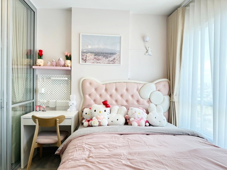 รูป ให้เช่า The president จรัญ-ไฟฉาย 29.2 ตรม Style Japanese cute luxury pink สุดน่ารัก - รูปที่ 3/29