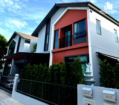 บ้านแฝด ถนนบางกรวย-ไทรน้อย : ขาย บ้านแฝด หมู่บ้าน อณาสิริ ชัยพฤกษ์ - วงแหวน บนทำเล บางบัวทอง นนทบุรี