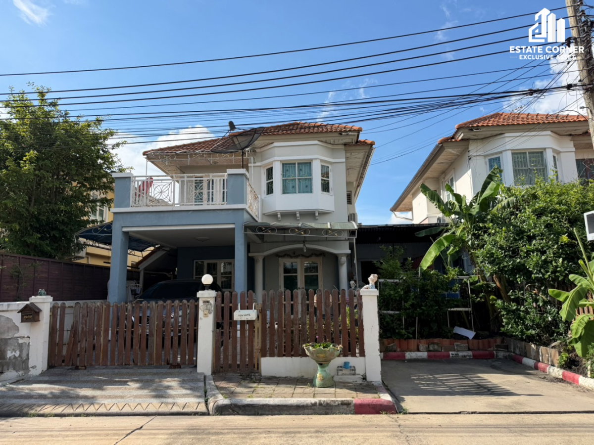 รูป ขาย บ้านแฝด หมู่บ้าน ชวนชื่น ปิ่นเกล้าวงแหวน บนทำเล บางกรวย - รูปที่ 1/10