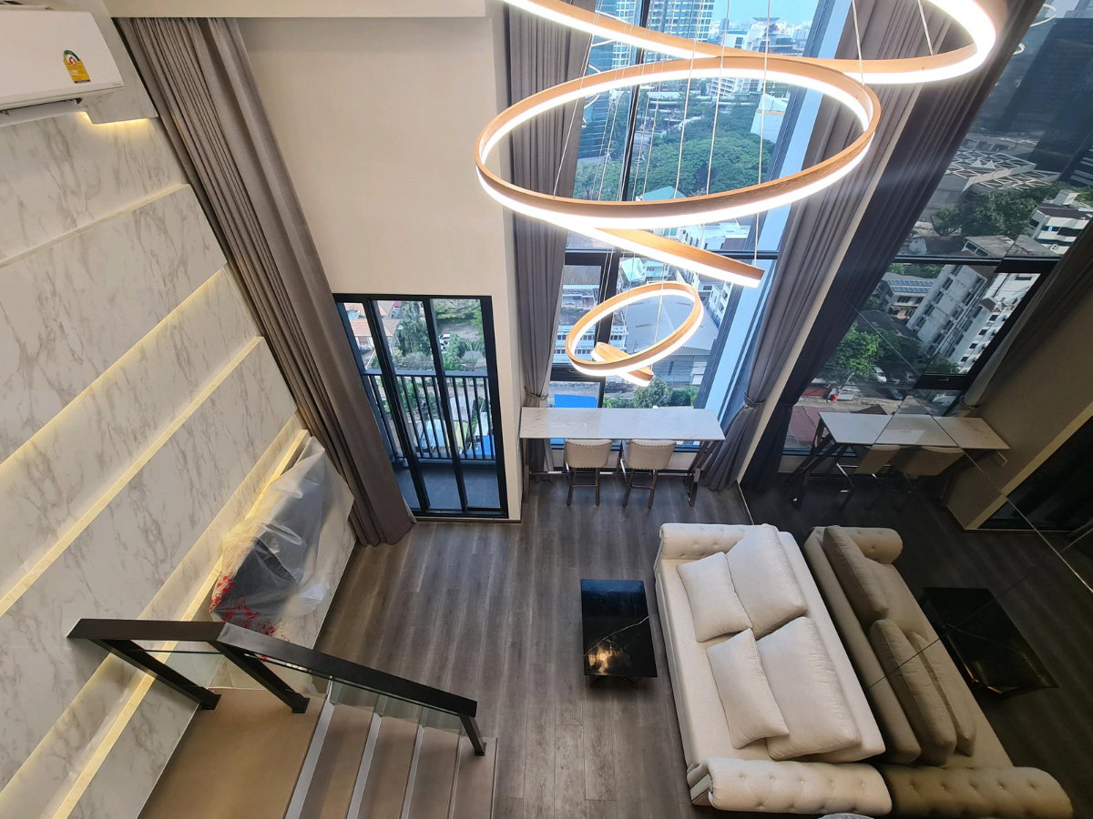 *** (Duplex) ให้เช่าคอนโด : ไนท์บริดจ์ สเปซ รัชโยธิน (Knights Bridge Space Ratchayothin) *** 