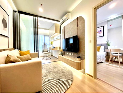 คอนโดให้เช่า : เช่า! Life Rama 4-Asoke | 1 Bed Plus 35 ตร.ม. ชั้น 10+ ใกล้ MRT ศูนย์การประชุมแห่งชาติสิริกิติ์ 450 ม. | 34,000 บาท/เดือน | Line : @goodyield