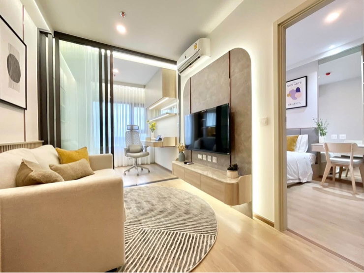 รูป เช่า! Life Rama 4-Asoke | 1 Bed Plus 35 ตร.ม. ชั้น 10+ ใกล้ MRT ศูนย์การประชุมแห่งชาติสิริกิติ์ 450 ม. | 34,000 บาท/เดือน | Line : @goodyield - รูปที่ 1/9