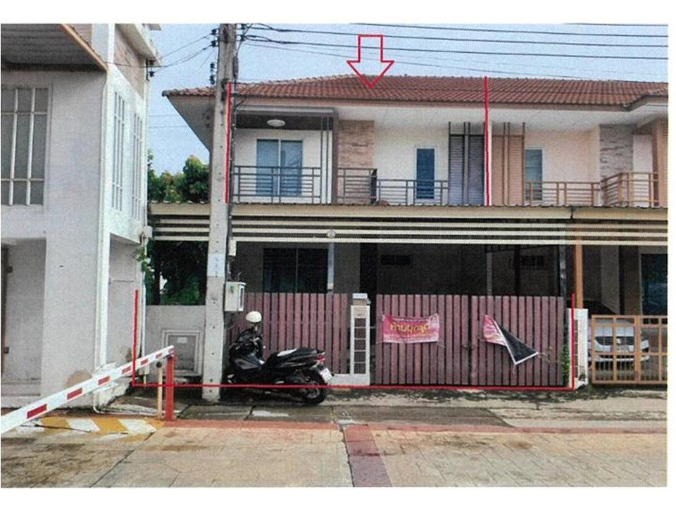 รูป ที่ดินพร้อมสิ่งปลูกสร้าง 28 ตร.วา ไอลีฟ ทาวน์ ประชาอุทิศ 90 พระสมุทรเจดีย์ สมุทรปราการ 1.9M - รูปที่ 1/6